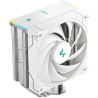 DEEPCOOL AK400 Digital SE Kühler / 120-mm-Lüfter / 4 Heatpipes / PWM ARGB / für Intel und AMD / Digitalanzeige / Weiß