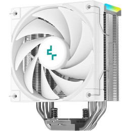 DEEPCOOL chladič AK400 Digital SE / 120mm fan / 4x heatpipes / PWM ARGB / pro Intel i AMD / digitální display / bílý