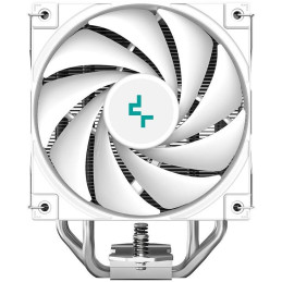 DEEPCOOL chladič AK400 Digital SE / 120mm fan / 4x heatpipes / PWM ARGB / pro Intel i AMD / digitální display / bílý