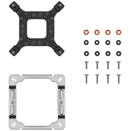 DEEPCOOL chladič AK400 Digital SE / 120mm fan / 4x heatpipes / PWM ARGB / pro Intel i AMD / digitální display / bílý