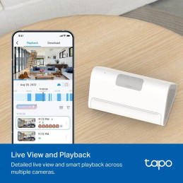 TP-Link Tapo H500 Smart HomeBase, 2,4/5 GHz, 868Hz, 1x LAN, 1x HDMI