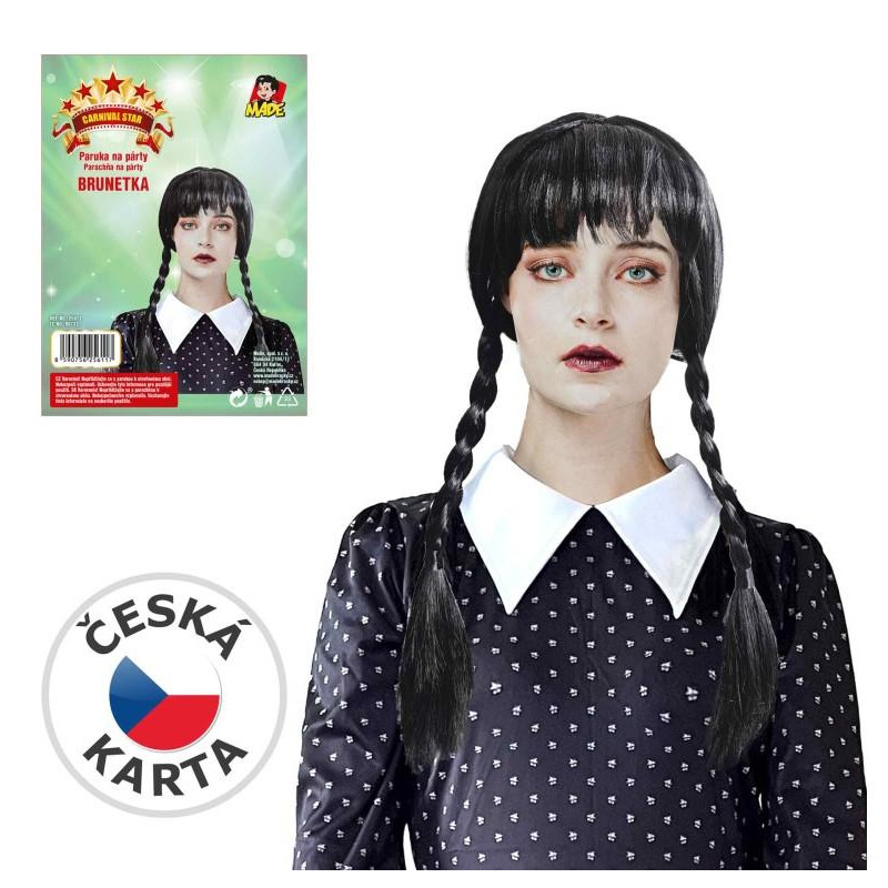 Paruka Wig-black