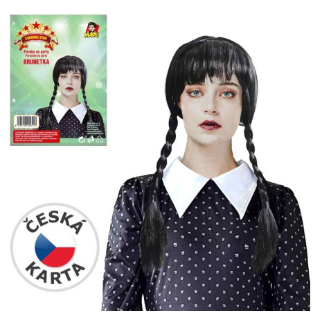 Paruka Wig-black