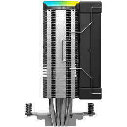 DEEPCOOL chladič AK400 Digital SE / 120mm fan / 4x heatpipes / PWM ARGB / pro Intel i AMD / digitální display / černý