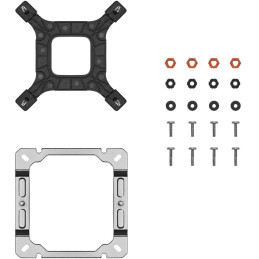 DEEPCOOL chladič AK400 Digital SE / 120mm fan / 4x heatpipes / PWM ARGB / pro Intel i AMD / digitální display / černý
