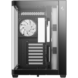 DEEPCOOL skříň CG530U 4F / ATX / 4x120mm ARGB / 2xUSB / USB-C / zaoblené sklo / panoramatická / černá