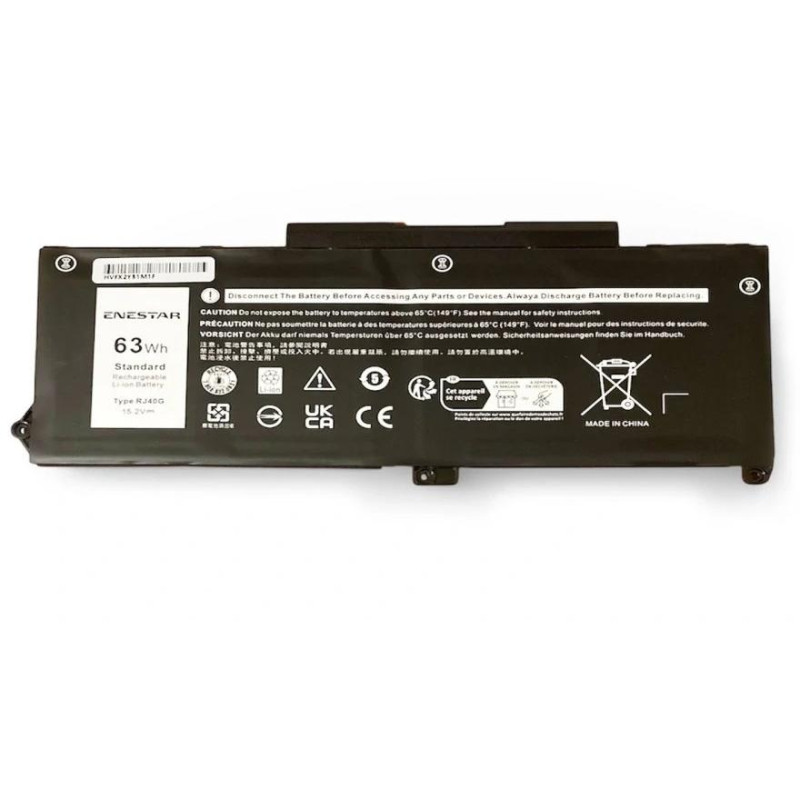 TRX Baterie Enestar RJ40G pro notebooky Dell 451-BCSW Latitude 5420, 5520 - Li-Ion 15,2V 4145mAh 63Wh/ neoriginální