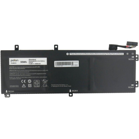 TRX Baterie Polion H5H20 pro notebooky DELL 451-BBYB Precision 5520 5530 5540 XPS 15 7590 - 4800mAh 55Wh/ neoriginální