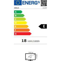 OPRAVENÉ - Challenger by Asrock monitor CL25FF 24,5"/IPS/1920x1080/100Hz/ 300cd/m2/1ms/VGA/HDMI/AMD FreeSync