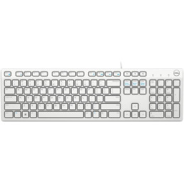 DELL klávesnice KB216/ multimediální/ US/ mezinárodní/ USB/ drátová/ bílá