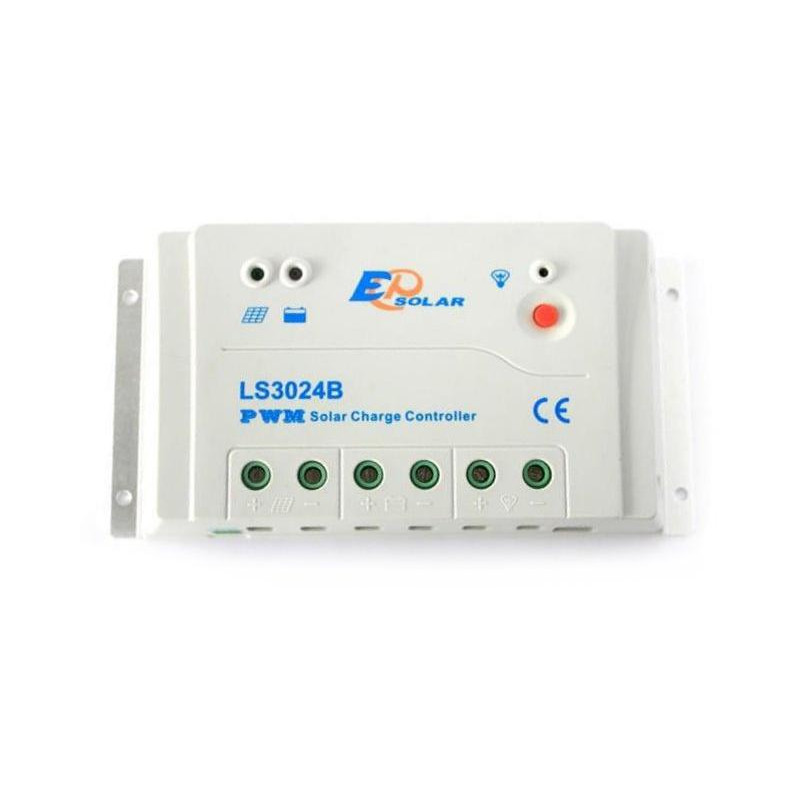 EPEVER LS3024B solární PWM regulátor 12/24V, EPEVER 30A, vstup 30V/50V