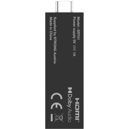 OPRAVENÉ - STRONG 4K Google TV stick SRT 41/ 4K Ultra HD/ H.265/ HDMI/ micro USB/ BT/ Wi-Fi/ Chromecast/ NETFLIX/ Androi...