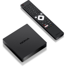 OPRAVENÉ - NOKIA android box 8000/ 4K Ultra HD/ NETFLIX/ 02 TV/ HDMI/ USB 3.0/ USB-C/ USB 2.0/ BT/ Wi-Fi/ LAN/ Android T...