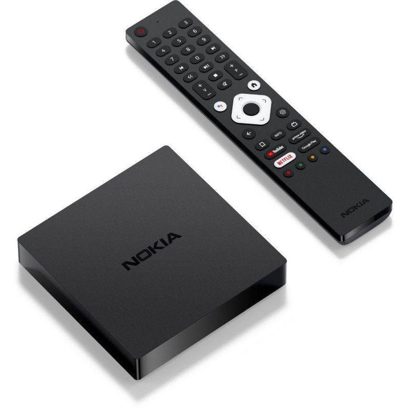 OPRAVENÉ - NOKIA android box 8000/ 4K Ultra HD/ NETFLIX/ 02 TV/ HDMI/ USB 3.0/ USB-C/ USB 2.0/ BT/ Wi-Fi/ LAN/ Android T...
