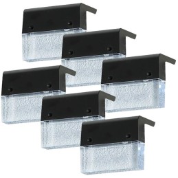 IMMAX DECK venkovní solární LED osvětlení, se světelným čidlem, RGB, 1W, IP65, 6ks