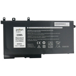TRX Baterie Polion 3DDDG pro notebooky DELL 451-BBZT Latitude 5280 5290 5480 5490 5495 5580 - 2900mAh 33Wh/ neoriginální