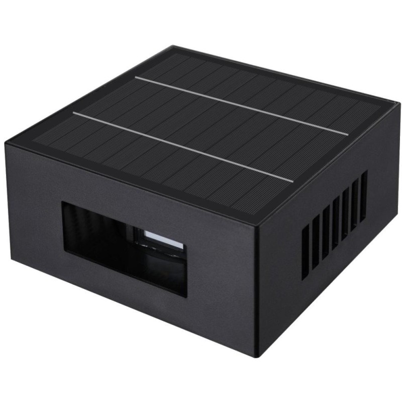 IMMAX EFFECT venkovní nástěnné solární LED osvětlení, 4000K, 2 světelné efekty, 2W