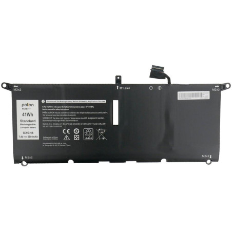 TRX Baterie Polion DXGH8 pro notebooky DELL 451-BCDX Inspiron 13 5390 7390 XPS 13 9370 9380 - 5500mAh 40.7/ neoriginální