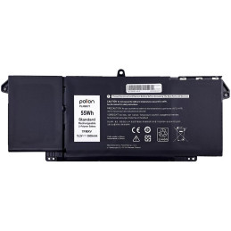 TRX Baterie Polion 7FMXV pro notebooky DELL 451-BCSM Latitude 5320 7320 7420 7520 - 3600mAh 55Wh/ neoriginální
