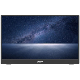 DAHUA 16" LED PM16-F201SDT/ IPS panel/ 1920x1080 (FHD)/ 1000:1/ 6ms/ 250 cd/m2/ HDMI/ 2xUSB-C/ VESA 75x75/ černý