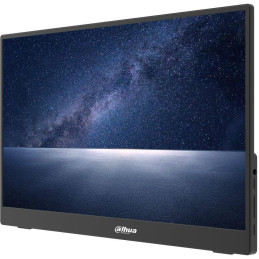 DAHUA 16" LED PM16-F201SDT/ IPS panel/ 1920x1080 (FHD)/ 1000:1/ 6ms/ 250 cd/m2/ HDMI/ 2xUSB-C/ VESA 75x75/ černý