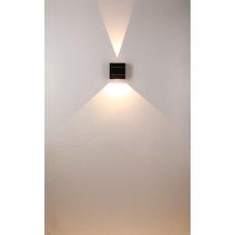 IMMAX EFFECT venkovní nástěnné solární LED osvětlení, 4000K, 2 světelné efekty, 2W