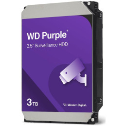 WD PURPLE 3TB / WD34PURZ / SATA III / Interní 3,5" / 128MB