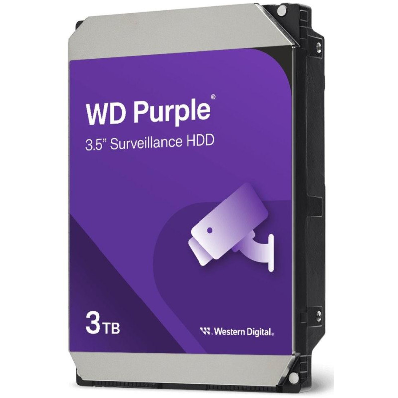 WD PURPLE 3TB / WD34PURZ / SATA III / Interní 3,5" / 128MB