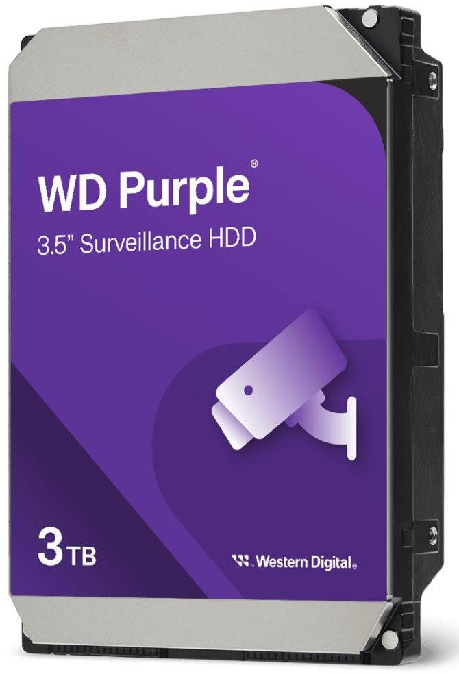 WD PURPLE 3TB / WD34PURZ / SATA III / Interní 3,5" / 128MB