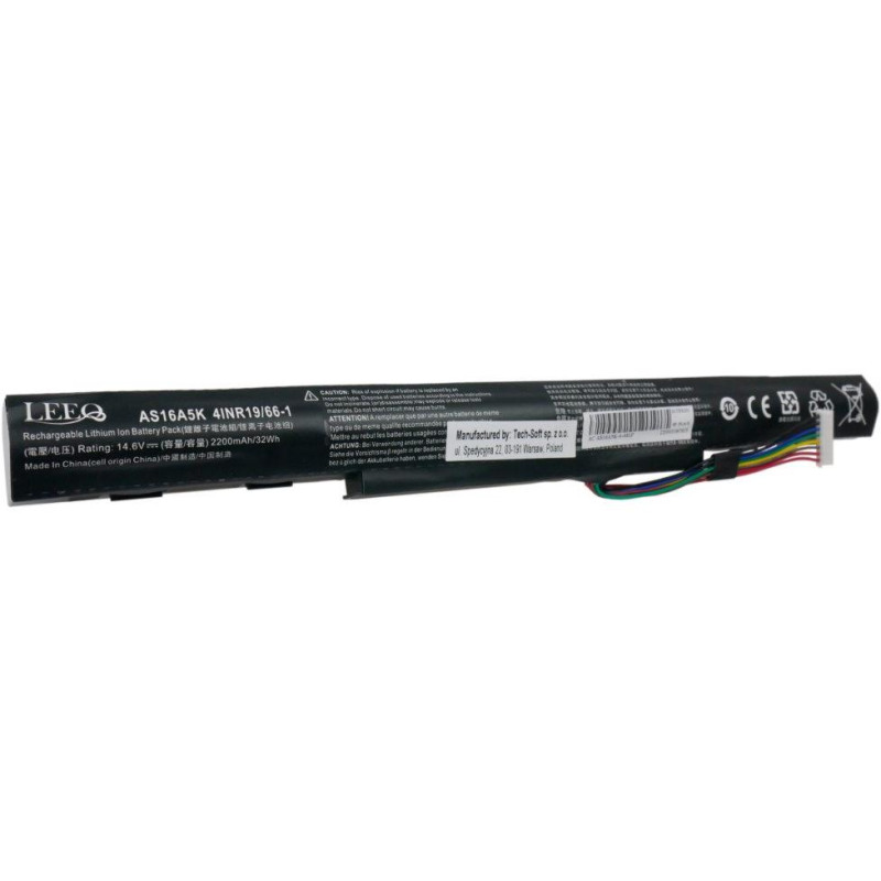 TRX Baterie LEEQ LB163 pro notebooky ACER AS16A5K Aspire E E15 E5 F5 2200mAh/ neoriginální