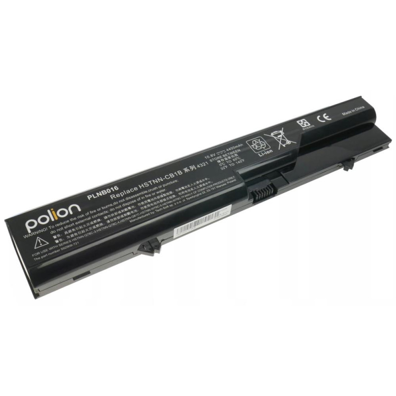 TRX Baterie Polion HSTNN-CB1B pro notebooky HP ProBook 4320 4321 4326 4420 4520 - 4400mAh/ neoriginální