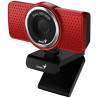 Kamera internetowa GENIUS ECam 8000/ czerwona/ Full HD 1080P/ USB-C/ USB/ mikrofon