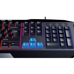 GENIUS GX GAMING Scorpion K215/ Herní drátová klávesnice/ podsvícená/ USB/ Copilot/ černá/ CZ+SK layout