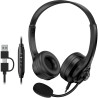 GENIUS Headset HS-235U/ USB-C/ USB/ Copilot/ Kabellänge 2,4 m