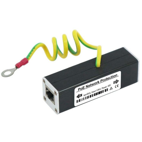 XtendLan Přepěťová ochrana UTP vedení, zemnící vodič, 100/1000Mbit, chrání dva páry