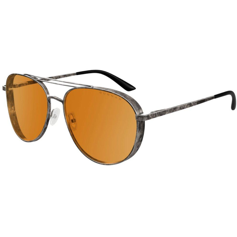 GUNNAR kancelářske/herní brýle FALLOUT  BROTHERHOOD OF STEEL /GUNMETAL/ * jantárová skla MAX * BLF 98 * GUNNAR focus