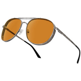 GUNNAR kancelářske/herní brýle FALLOUT  BROTHERHOOD OF STEEL /GUNMETAL/ * jantárová skla MAX * BLF 98 * GUNNAR focus