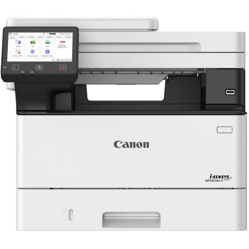 CANON i-SENSYS MF465dw II / A4 / čb/ PSCF/ 40ppm/ až 1200x1200dpi / LAN/ USB/ Duplex/ DADF/Tisk zabezpečený kódem PIN