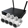 ZESTAW NVR Wi-Fi EZVIZ X5S (4*H3C 4MP + dysk twardy 1 TB)