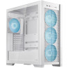 GEBRAUCHT - ASUS TUF GAMING GT302 TG ARGB WEISS Gehäuse / ATX / transparentes Seitenteil / 4x 140mm ARGB / ohne Netzteil / weiß