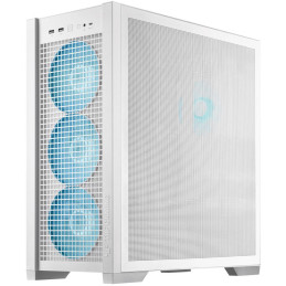 POUŽITÉ - ASUS skříň TUF GAMING GT302 TG ARGB WHITE/ ATX / průhledná bočnice / 4x 140mm ARGB / bez zdroje / bílá