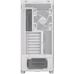 POUŽITÉ - ASUS skříň TUF GAMING GT302 TG ARGB WHITE/ ATX / průhledná bočnice / 4x 140mm ARGB / bez zdroje / bílá