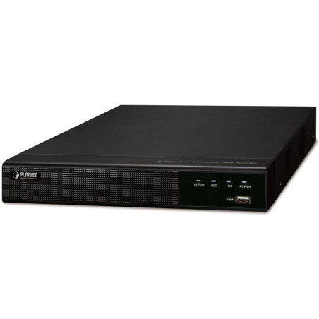 Planet NVR 16x IP/ 8Mpix/ 120Mbps/ 1x HDD/ 1x LAN/ NIS2 + NDAA Compliance
