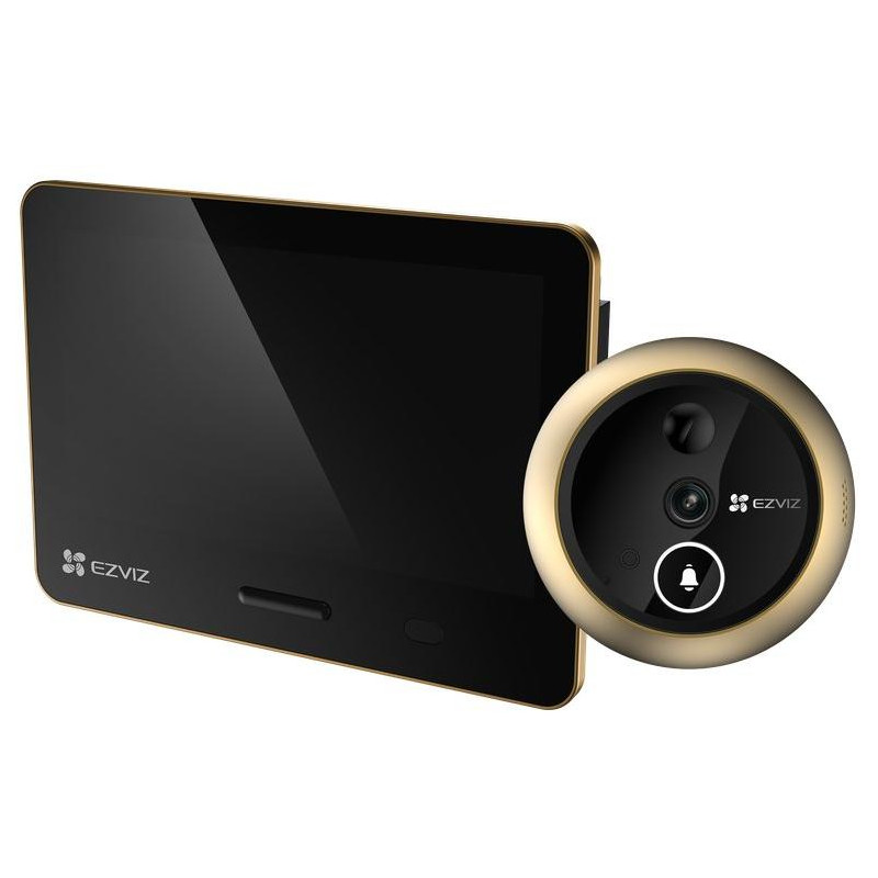EZVIZ chytrý zvonek EP4 zlatý