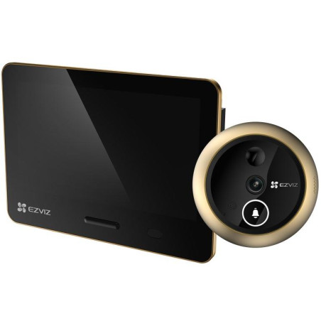 EZVIZ chytrý zvonek EP4 zlatý