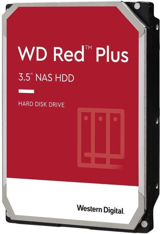 WD RED PLUS 4TB / WD40EFZZ / SATA III/  Interní 3,5"/ 5400rpm / 128MB