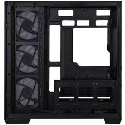 POŠKOZENÝ OBAL - BitFenix skříň T10 Negro / ATX / 4x 120mm ARGB fan + controller / USB 3.0 / USB-C / panoramatická / černá