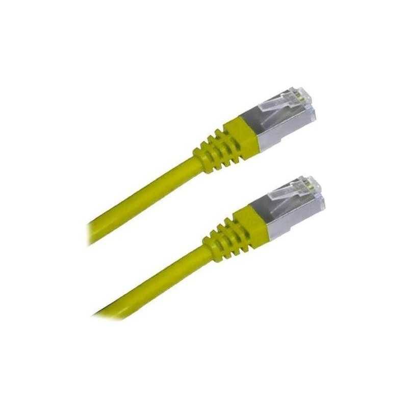 XtendLan Patch kabel Cat 6A SFTP LSFRZH 5m - žlutý