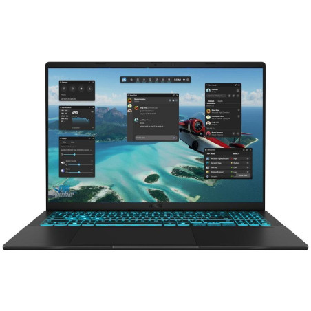 ASUS Vivobook RTX/ Core 5 210H/ 16GB/ 1TB SSD/ RTX 4050 6GB/ 16"WUXGA,matný/ bez OS/ černý