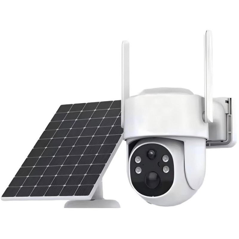 IMMAX NEO LITE SMART Security venkovní kamera Solar Sentry v2, Wi-Fi, P/T, HD, PIR, 4MP, TUYA
